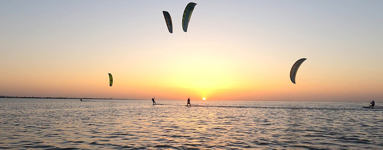 LaureKiteTour, Kitesurf à Djerba