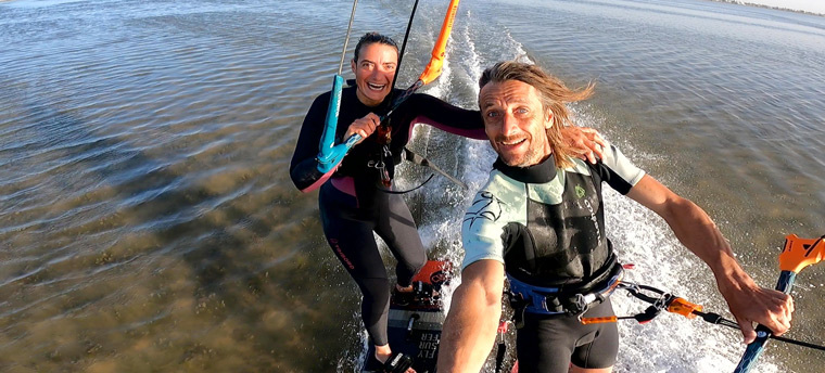 LaureKiteTour, passionnés de Kitesurf